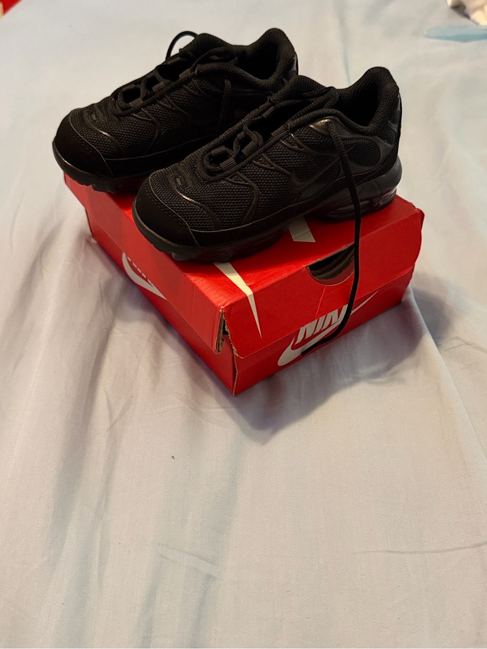 Nike Air Max Plus Kids 9C Black SEE DESCRIPTION